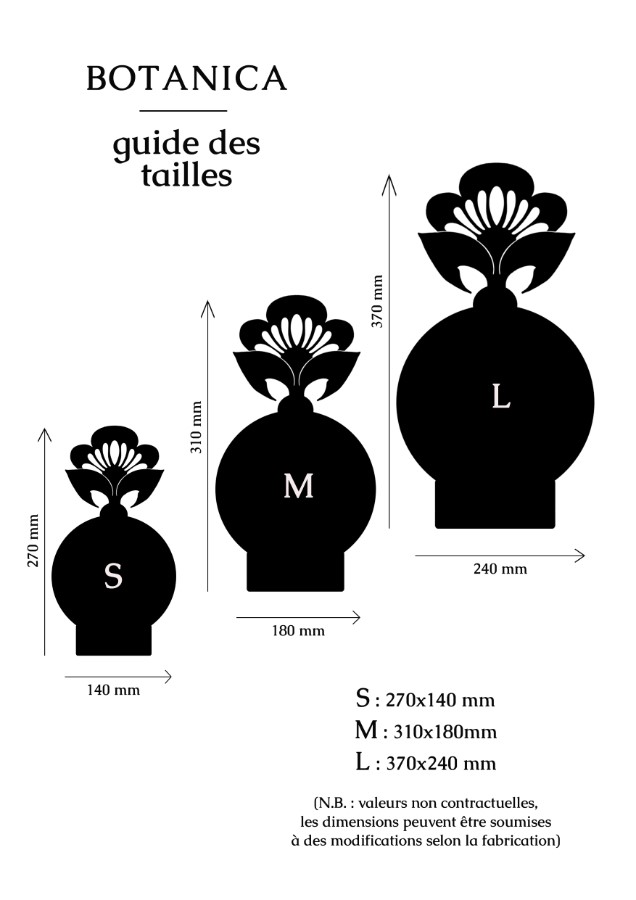 KIM JUDE Botanica Capparisa lampe artisanale végétale