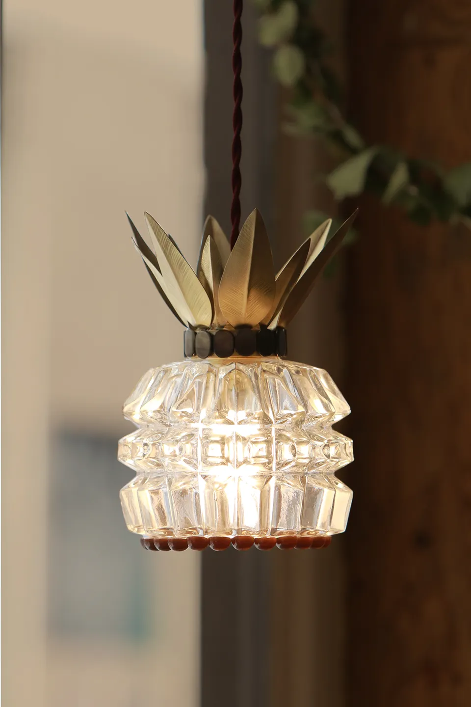 KIM JUDE Baladeuse Botanica Ananas lampe LED