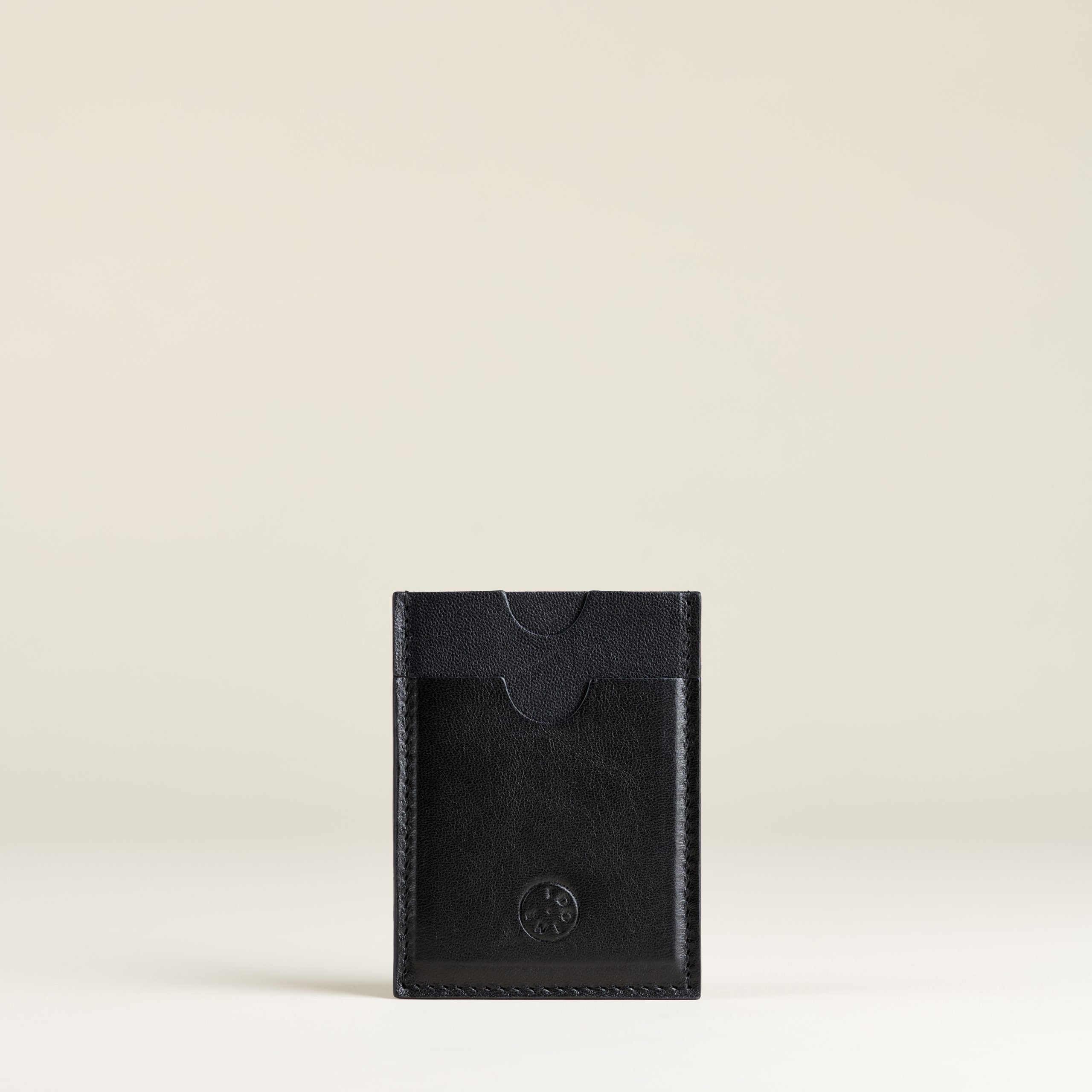 Idoine Porte-Cartes Arabica porte-cartes cuir agneau 8 cartes sans initiales