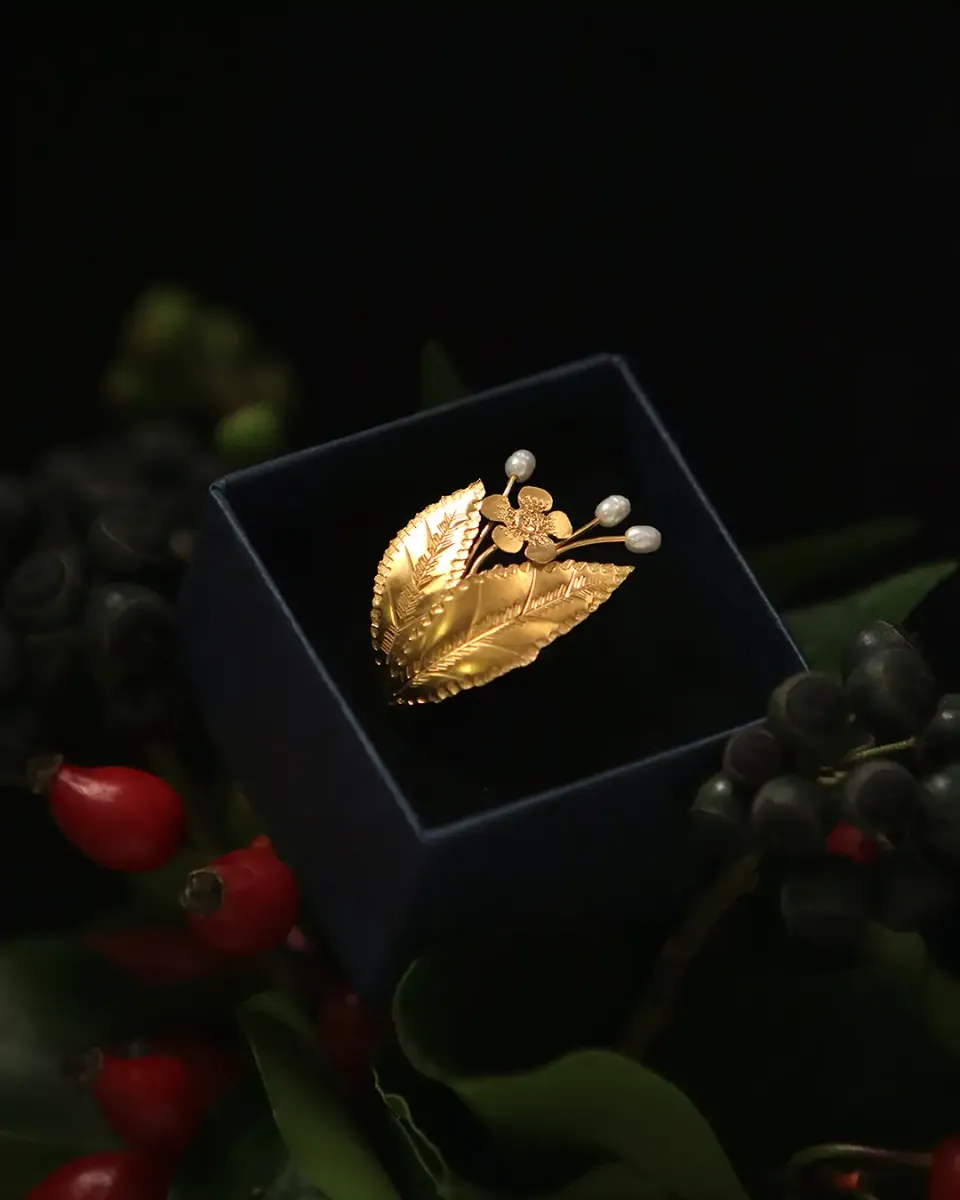 KIM JUDE Rosa Canina bague fait main à offrir