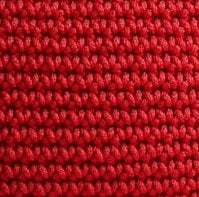 Georgetta Isabelle cabas crochet bleu nuit anses courtes