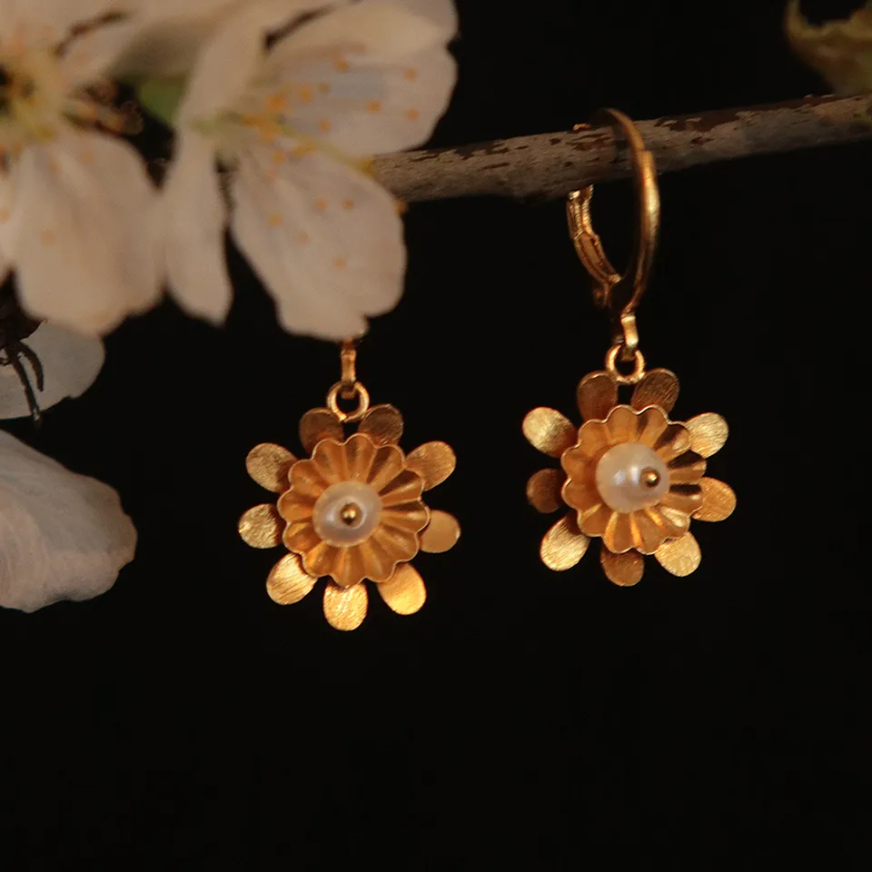 KIM JUDE Chrys boucles d’oreilles légères