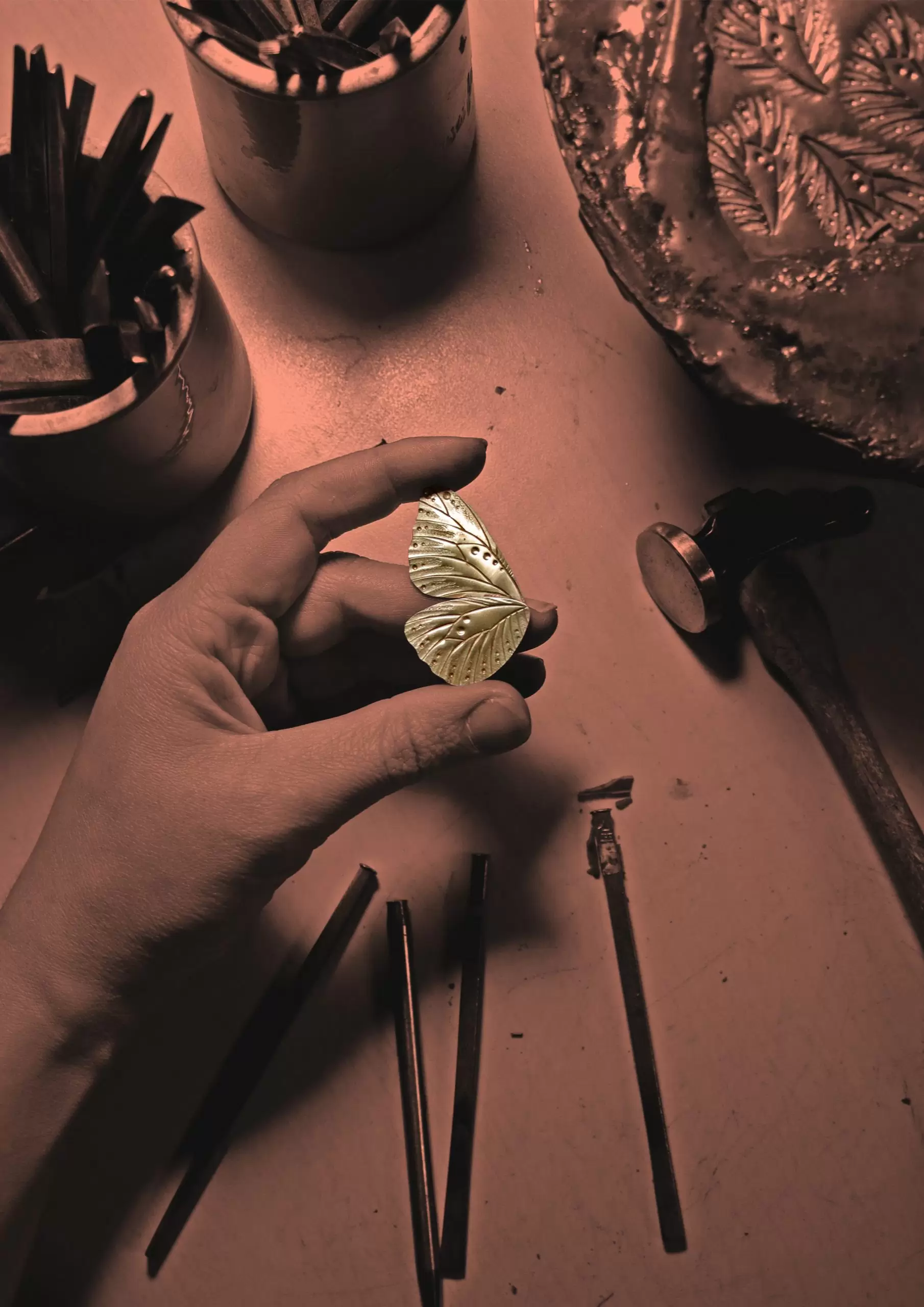 Kim Jude Monarque boucles d'oreilles fantaisie légères