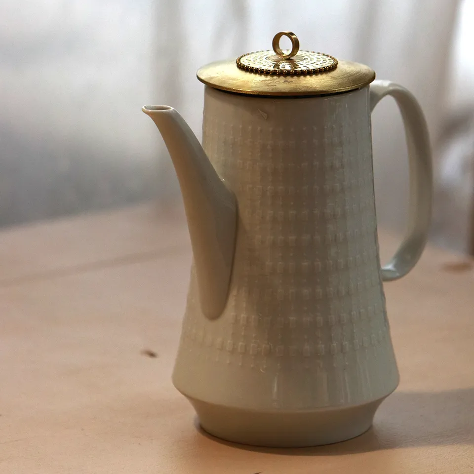 Kim Jude Aligre théière objet artisanal fait main