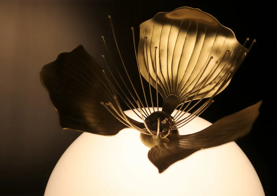 KIM JUDE Botanica Capparisa lampe artisanale végétale