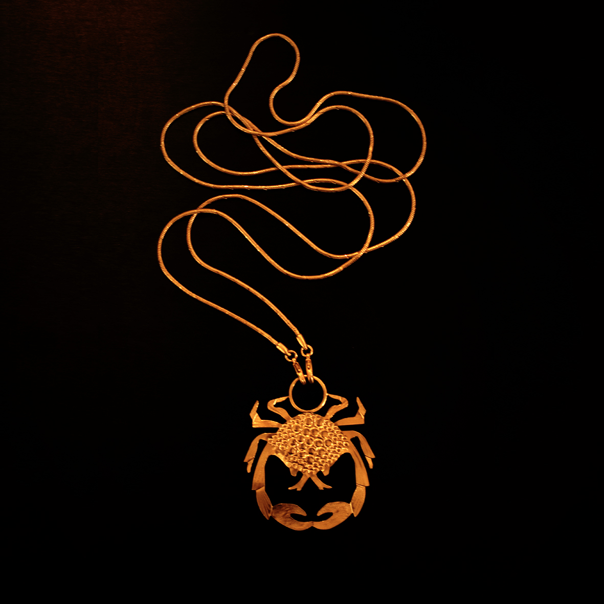 KIM JUDE Collier Crabe collier fantaisie fait main