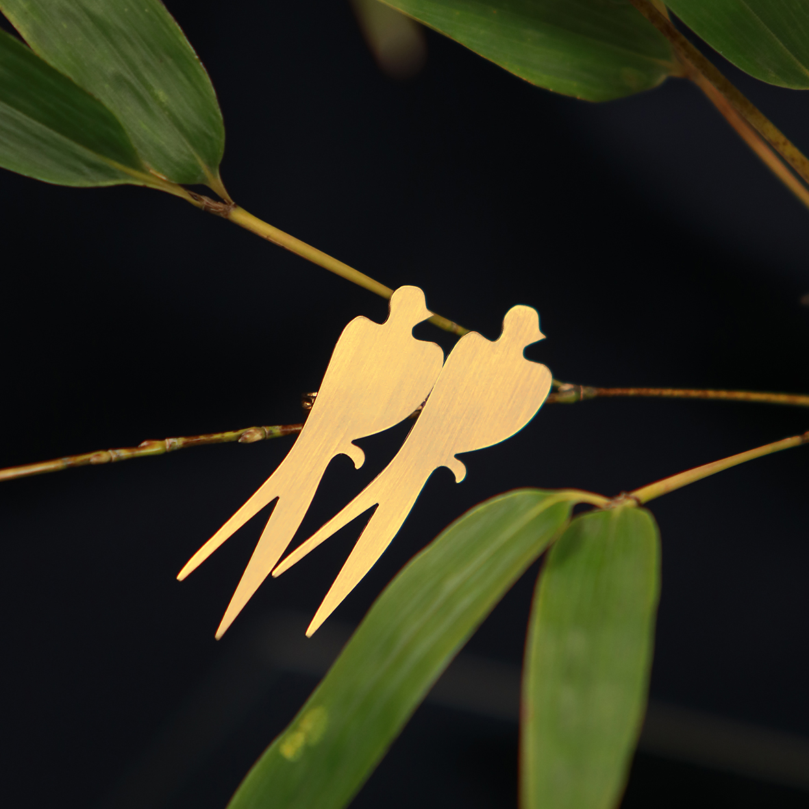 KIM JUDE Broche Demoiselles broche Anima fait main