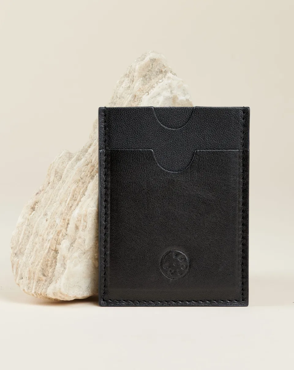 Idoine Porte-Cartes Arabica porte-cartes cuir agneau 8 cartes sans initiales
