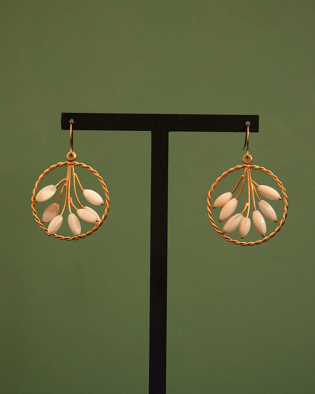 KIM JUDE Wisteria boucles d'oreilles fantaisie