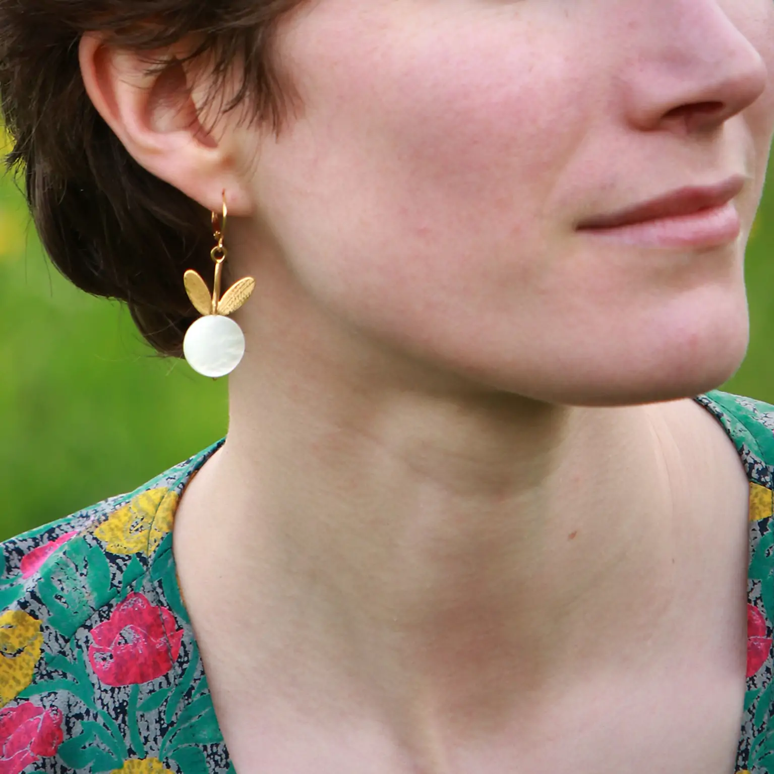 KIM JUDE Navets boucles d'oreilles fantaisie légères