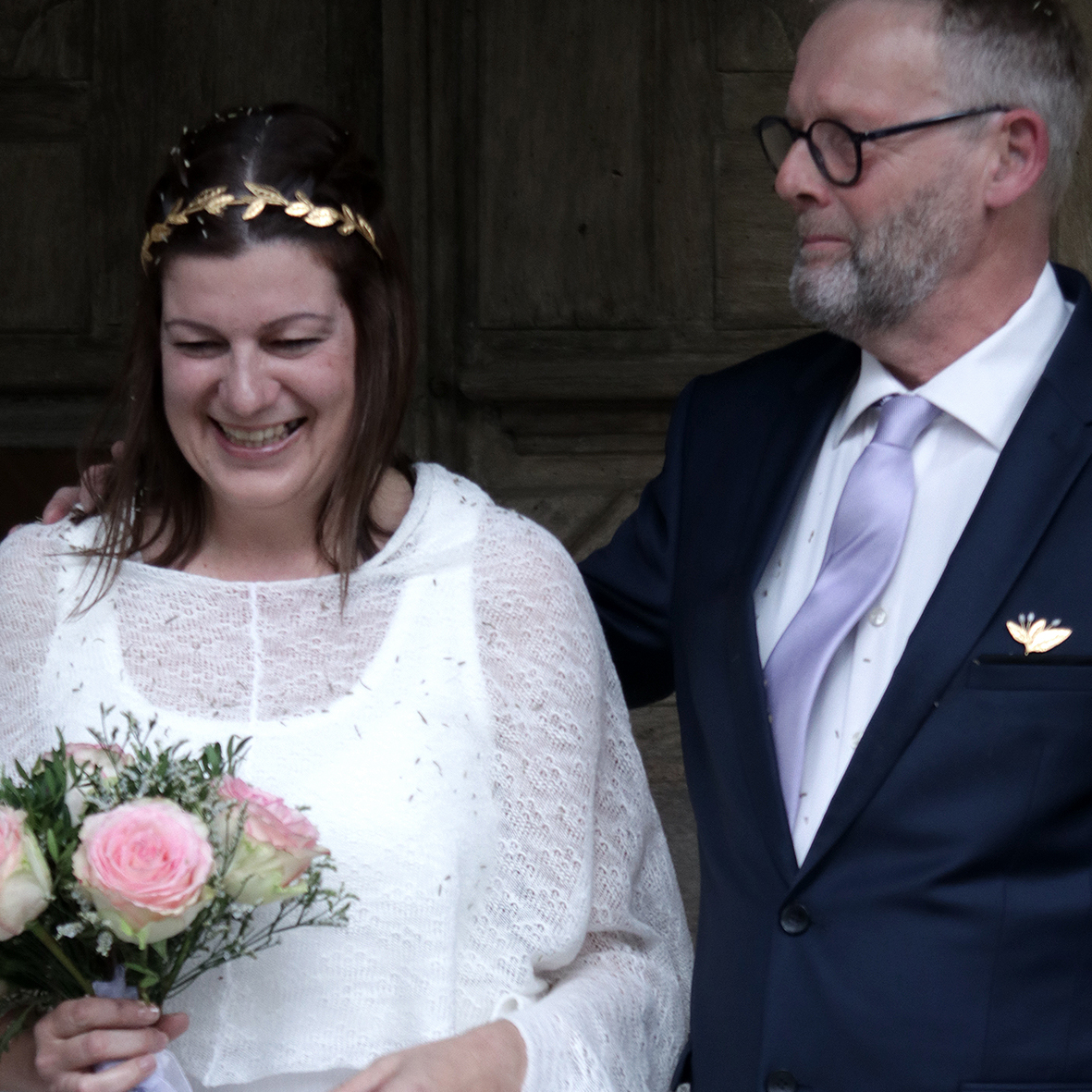 KIM JUDE Diadème Élise bijou cheveux femme mariage