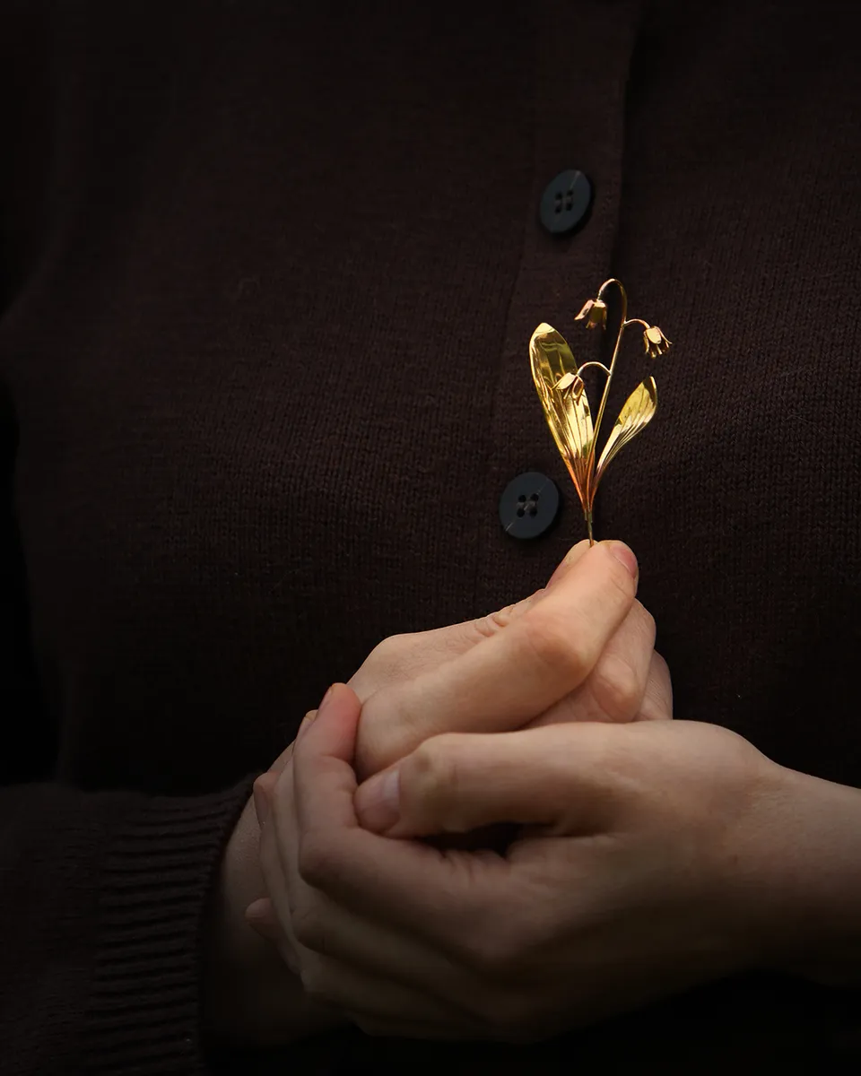 KIM JUDE Muguet Porte-bonheur objet à offrir fait main
