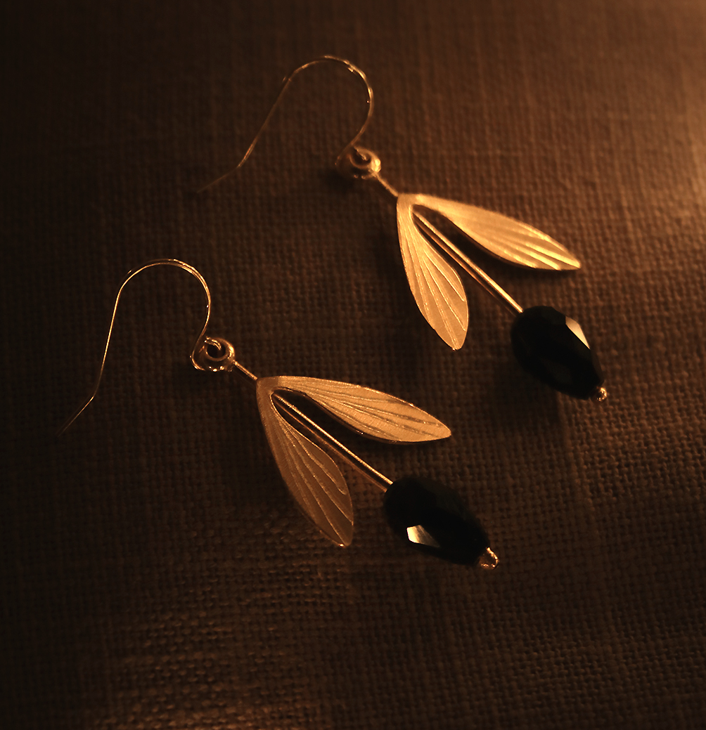 KIM JUDE Boucles Reines de la Nuit boucles d’oreilles