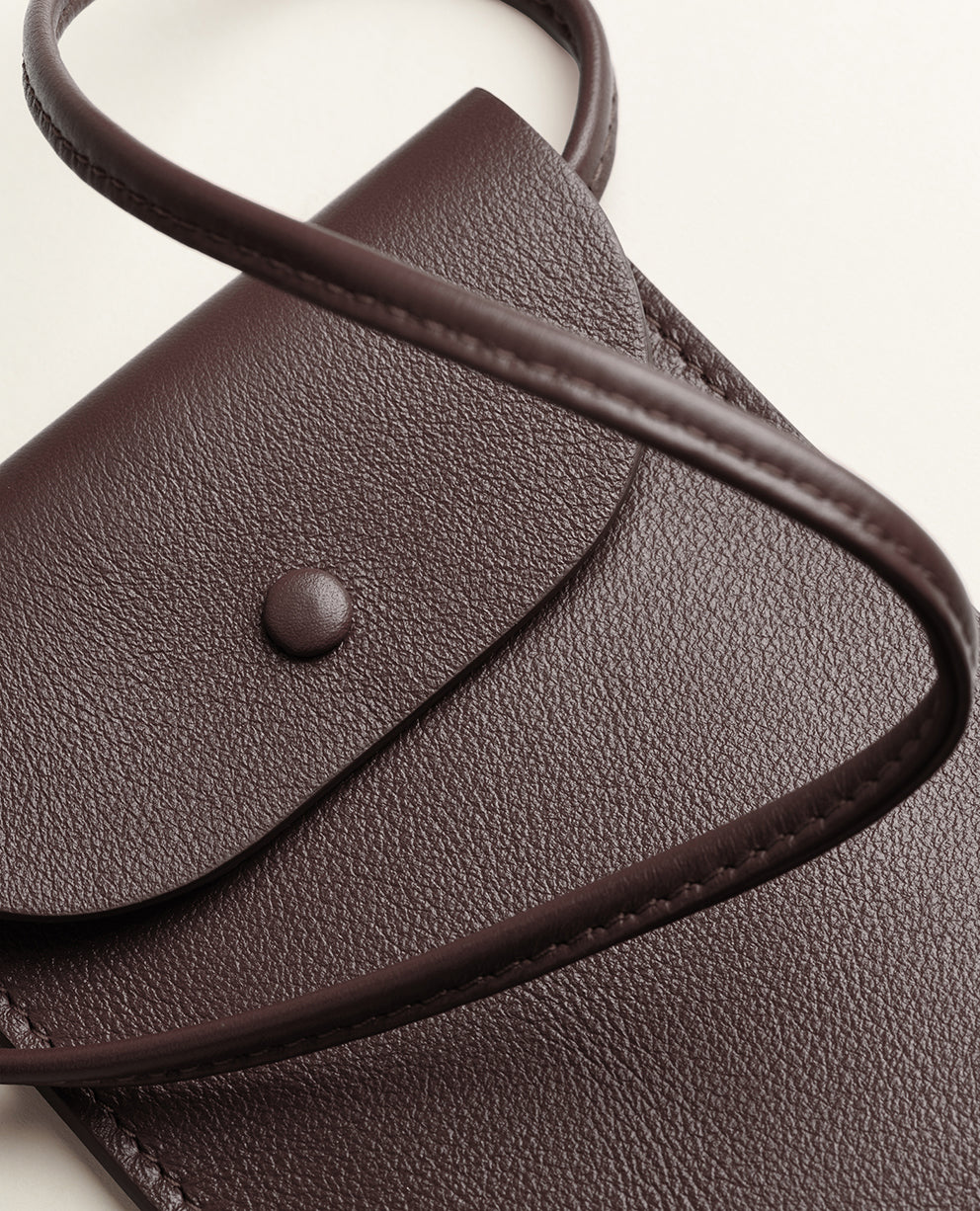 Idoine Pochettes Tonka pochette smartphone cuir veau sans initiales