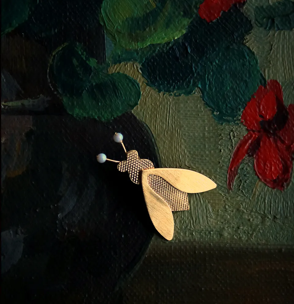 KIM JUDE Fly broche fantaisie légère femme