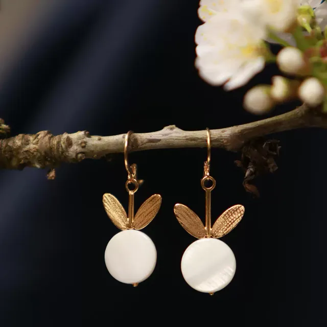 KIM JUDE Navets boucles d'oreilles fantaisie légères