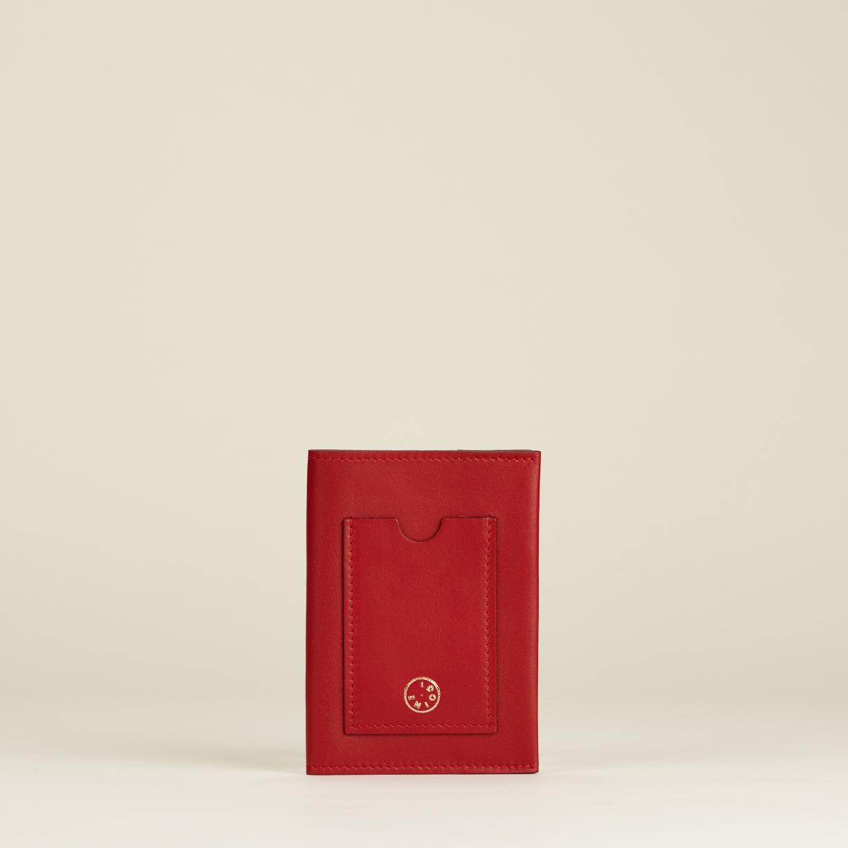 Idoine Porte-Passeports Rouge baiser porte-passeport cuir