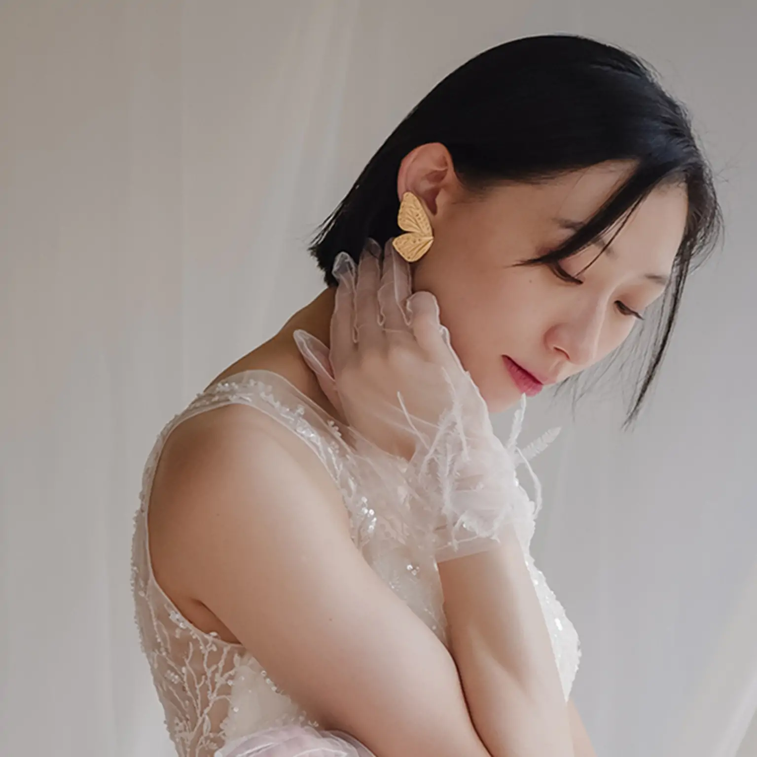 Kim Jude Monarque boucles d'oreilles fantaisie légères