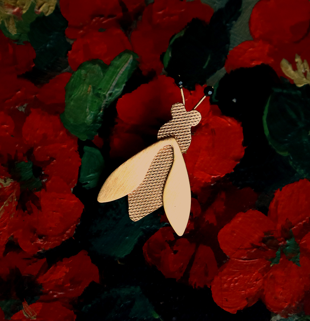 KIM JUDE Fly broche fantaisie légère femme