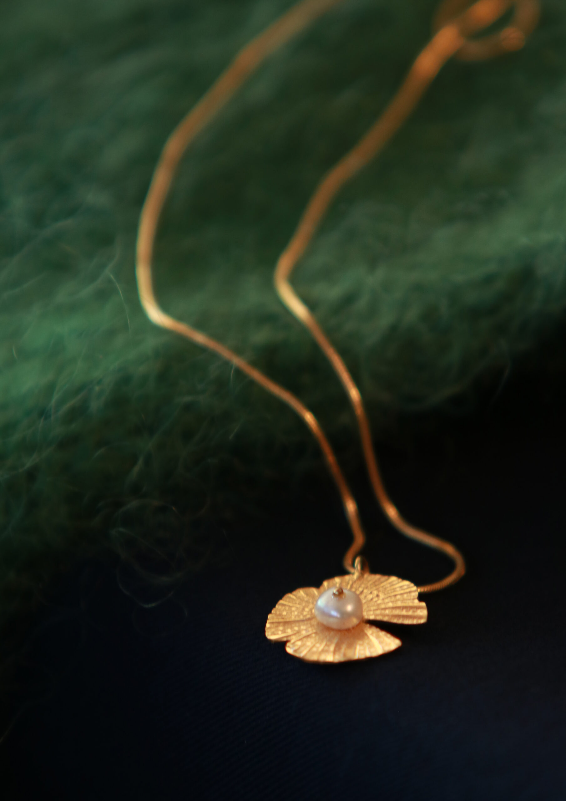 KIM JUDE Nymphéa collier fantaisie léger femme