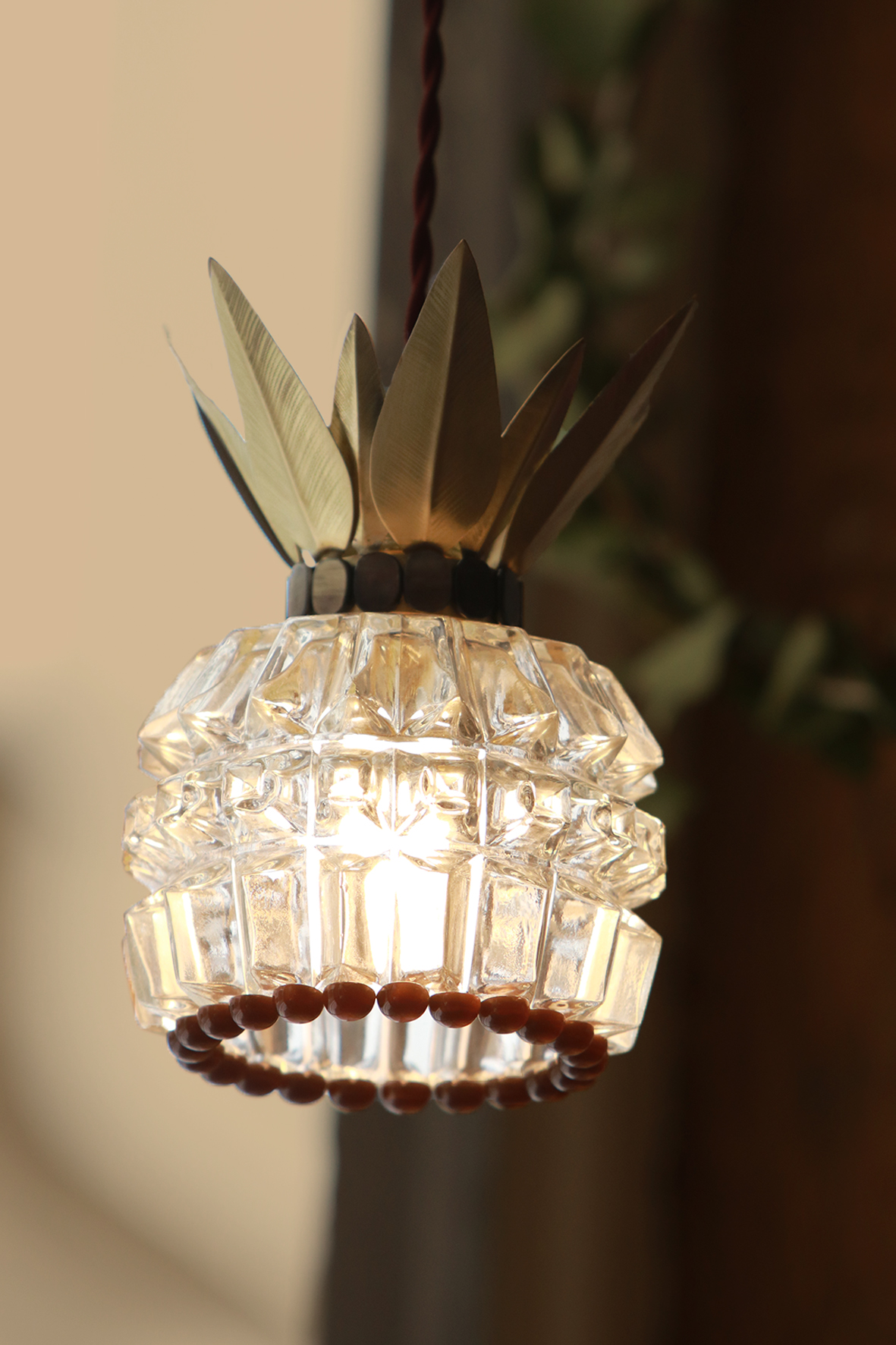 KIM JUDE Baladeuse Botanica Ananas lampe LED