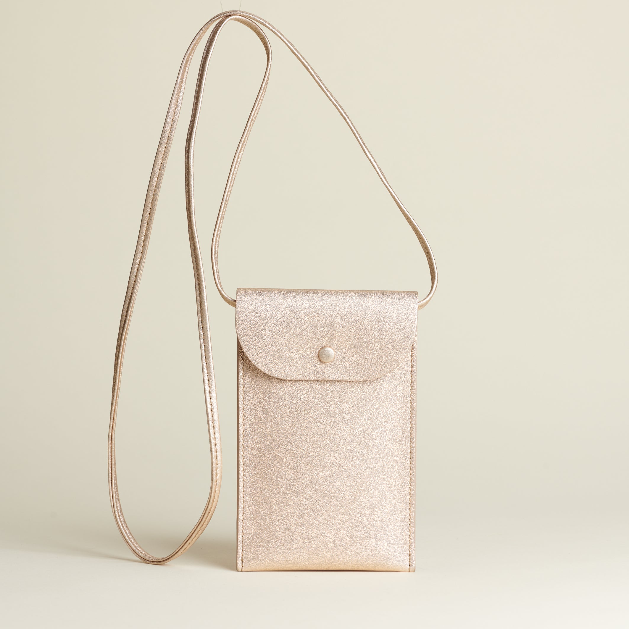 Idoine Soir de Lune pochette smartphone cuir agneau sans initiales