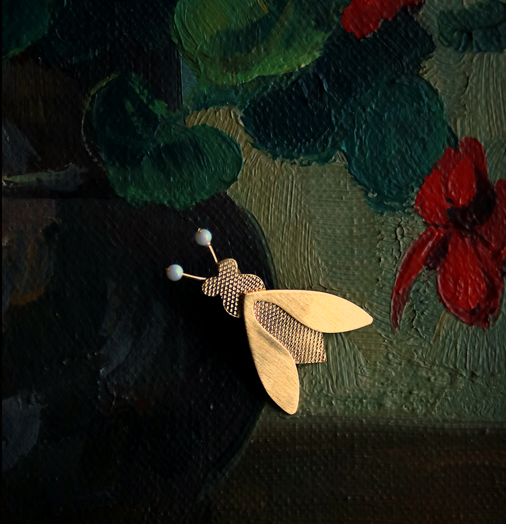 KIM JUDE Fly broche fantaisie légère femme