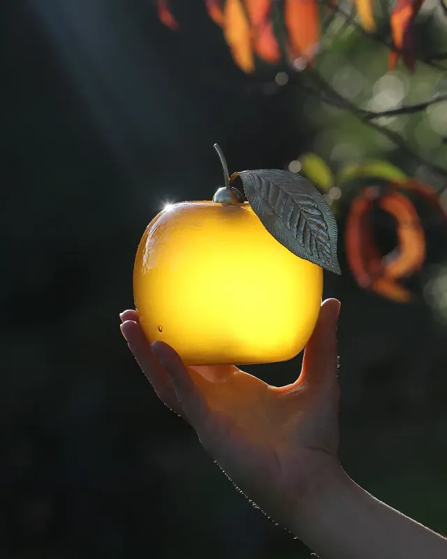 KIM JUDE Botanica Méla lampe verre fait main