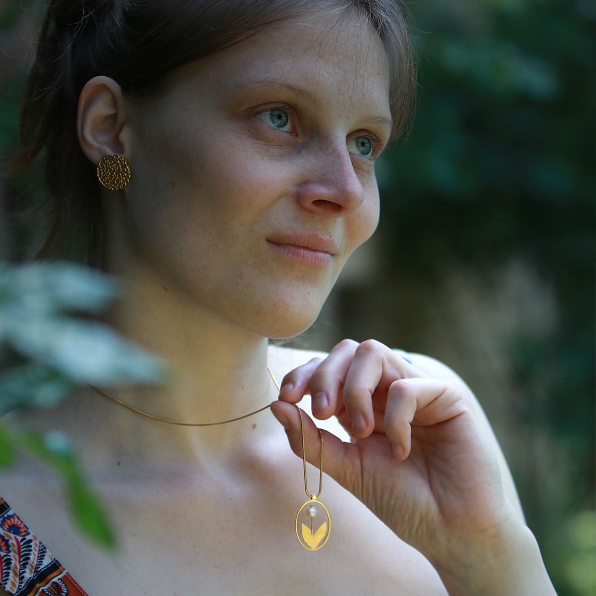 KIM JUDE Tulipe collier fantaisie léger