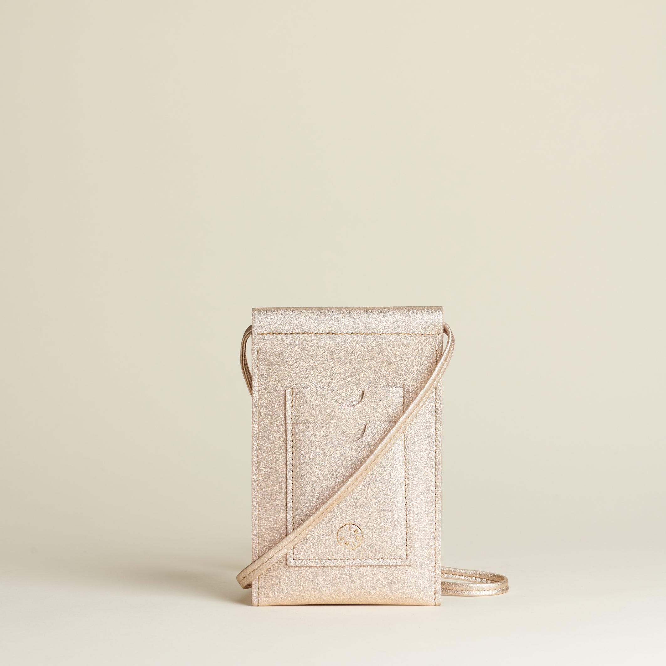Idoine Soir de Lune pochette smartphone cuir agneau sans initiales