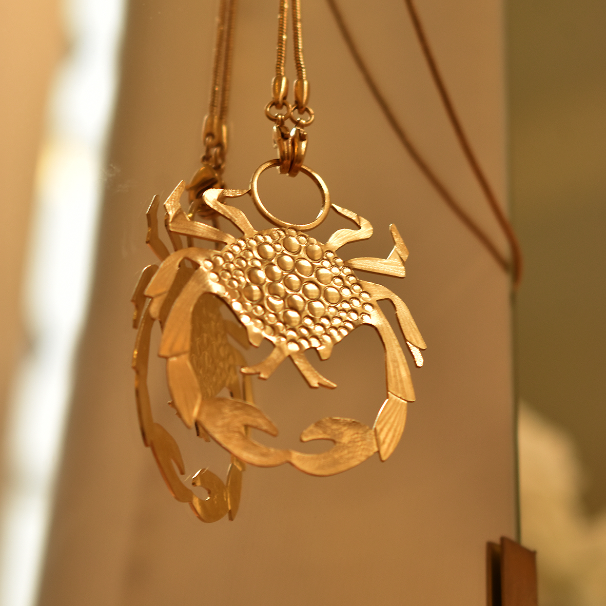 KIM JUDE Collier Crabe collier fantaisie fait main