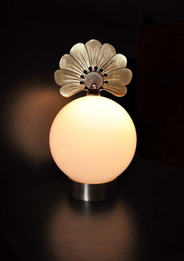 KIM JUDE Botanica Anemona lampe fleur pièce unique