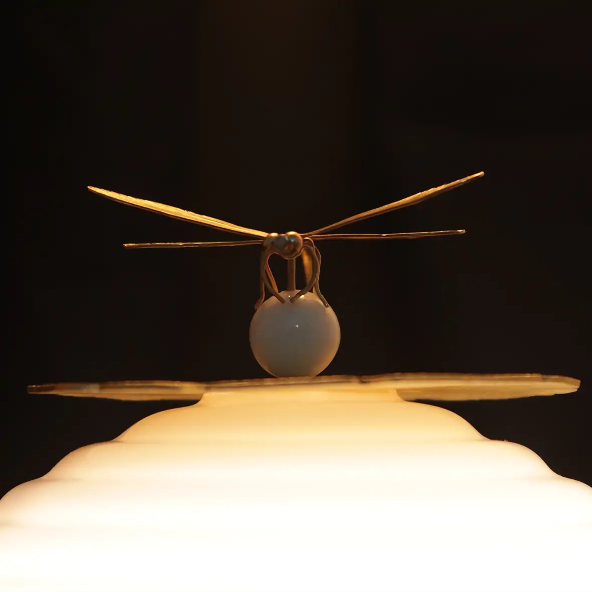 KIM JUDE Microcosmos lampe artisanale upcyclée
