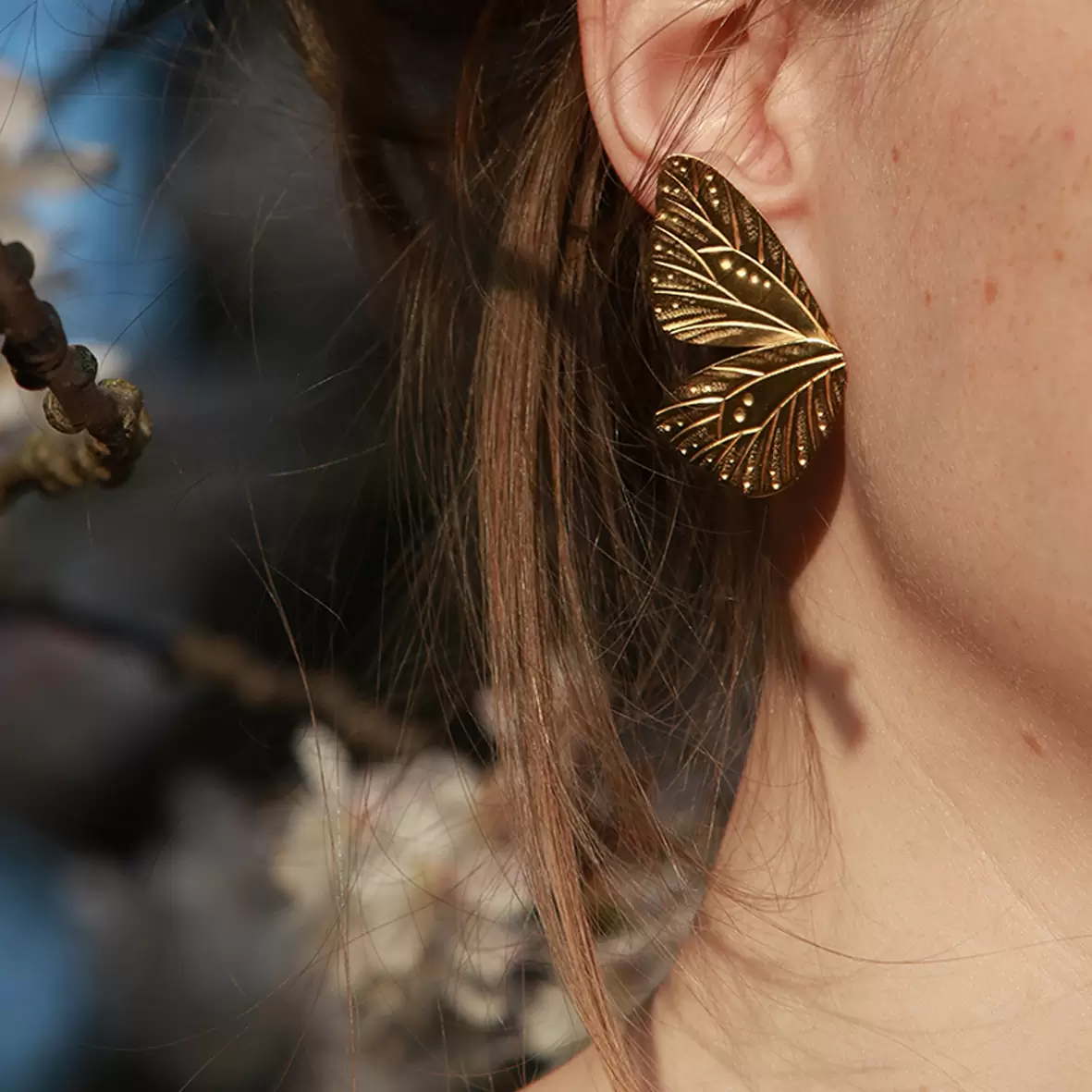 Kim Jude Monarque boucles d'oreilles fantaisie légères
