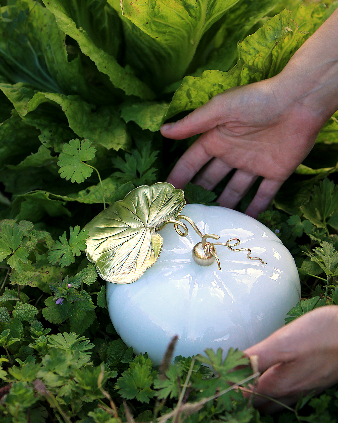 KIM JUDE Lampe Botanica Péponida série limitée