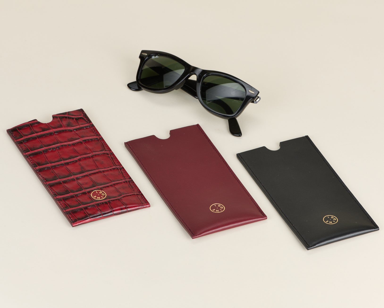 Idoine Arabica étui à lunettes cuir pleine fleur teinte Arabica