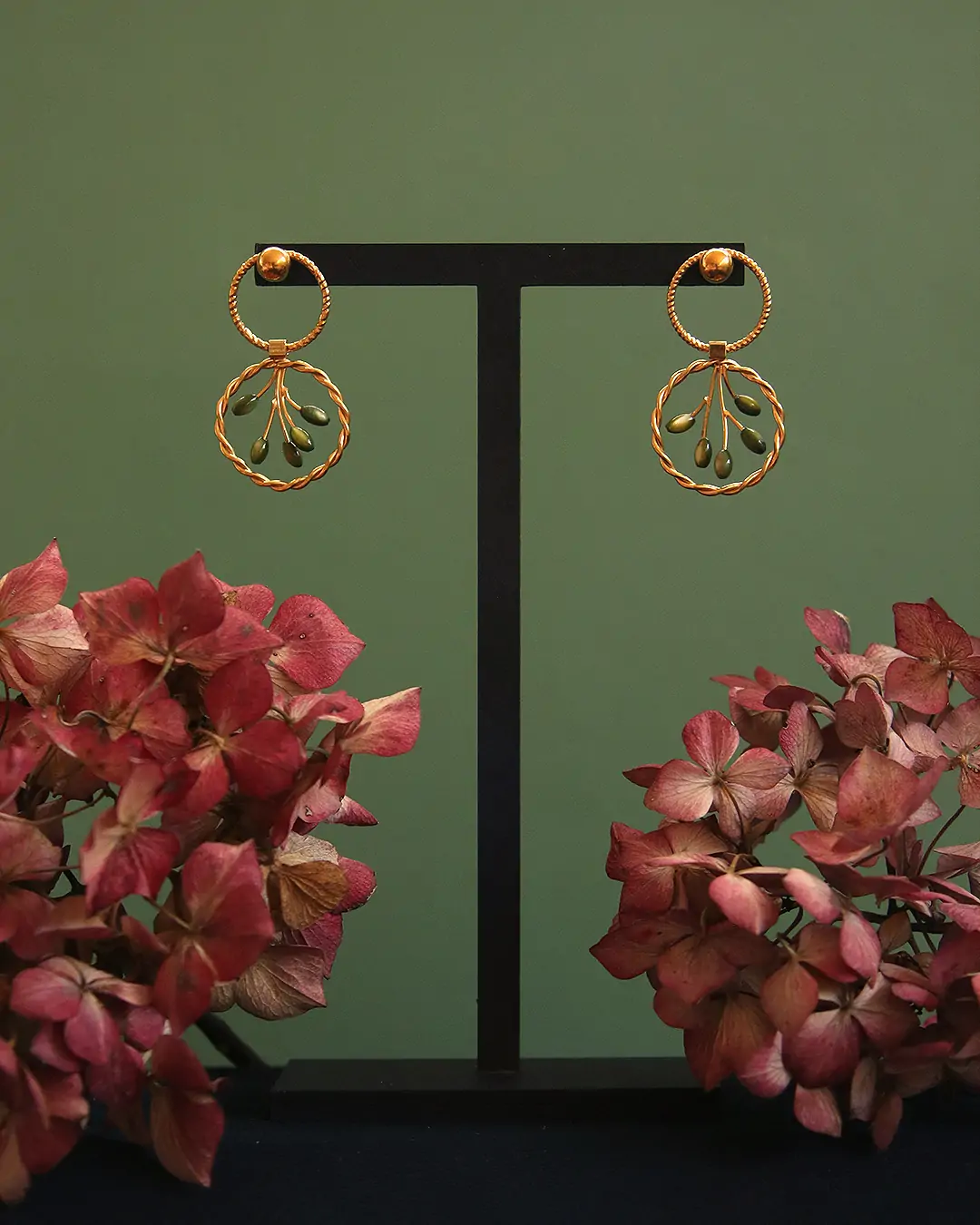 KIM JUDE Boucles Orphée boucles d’oreilles fait main