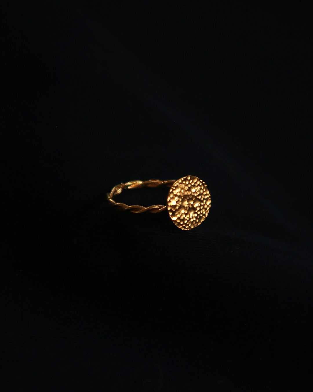 KIM JUDE Bague FullMoon bague femme légère à offrir