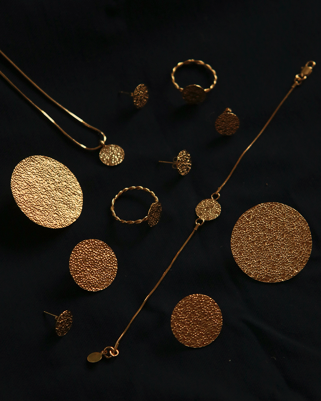 KIM JUDE Bague FullMoon bague femme légère à offrir