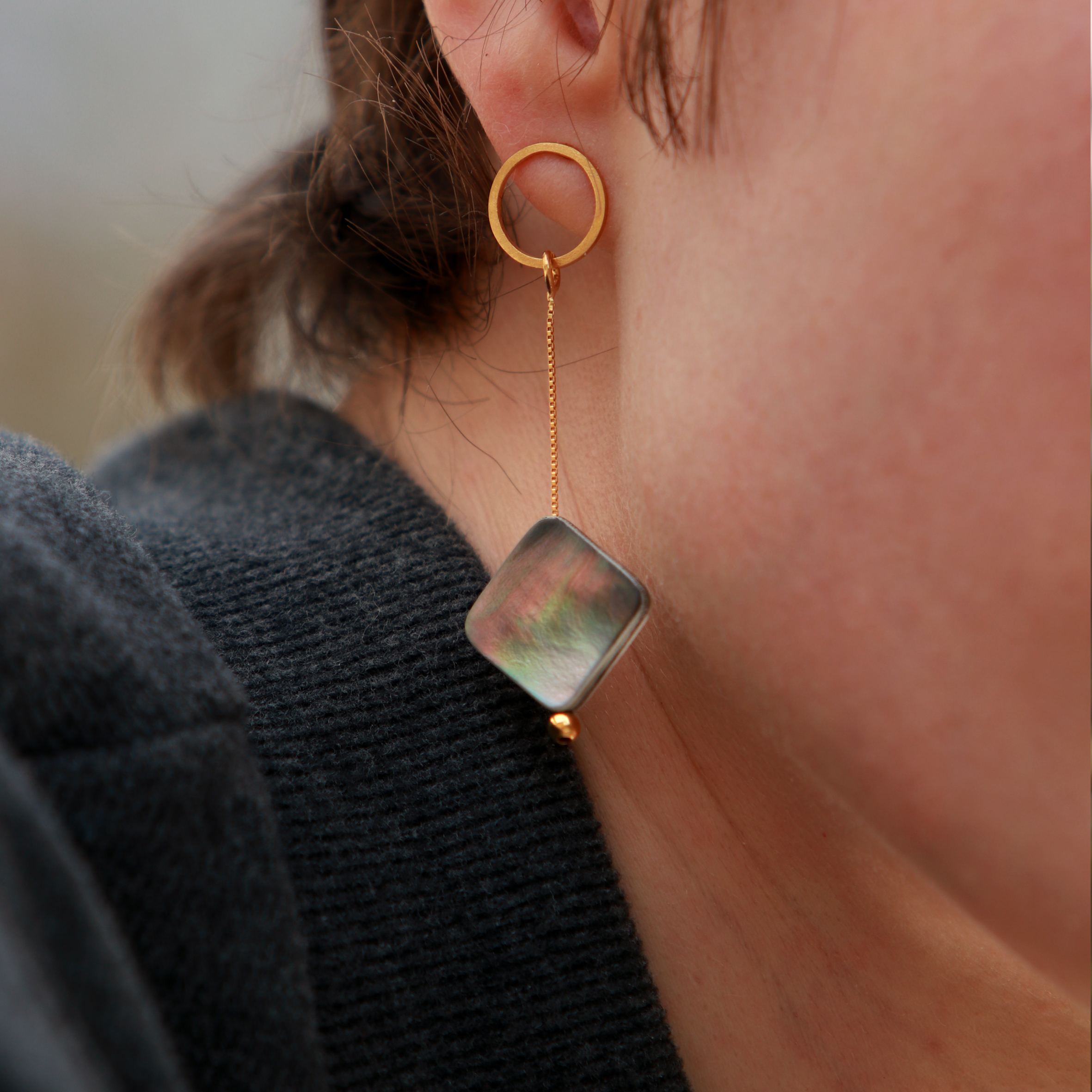 KIM JUDE Boucles Caro boucles d'oreilles légères