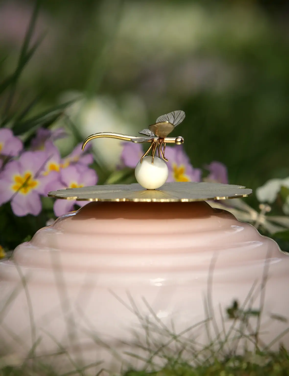 KIM JUDE Microcosmos lampe artisanale upcyclée