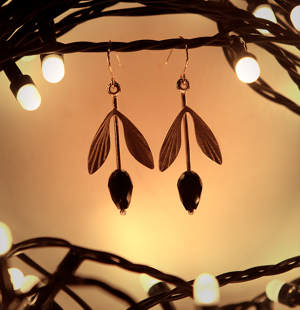 KIM JUDE Boucles Reines de la Nuit boucles d’oreilles